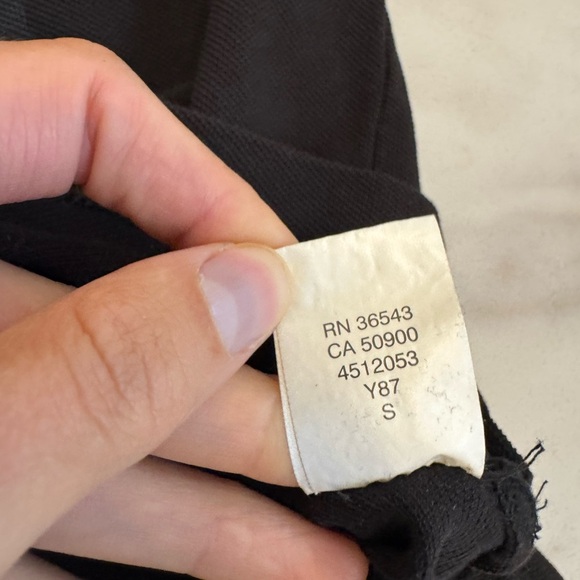 IZOD Black Polo Shirt Men’s Size Large 100% Cotton Short Sleeve - Picture 7 of 10